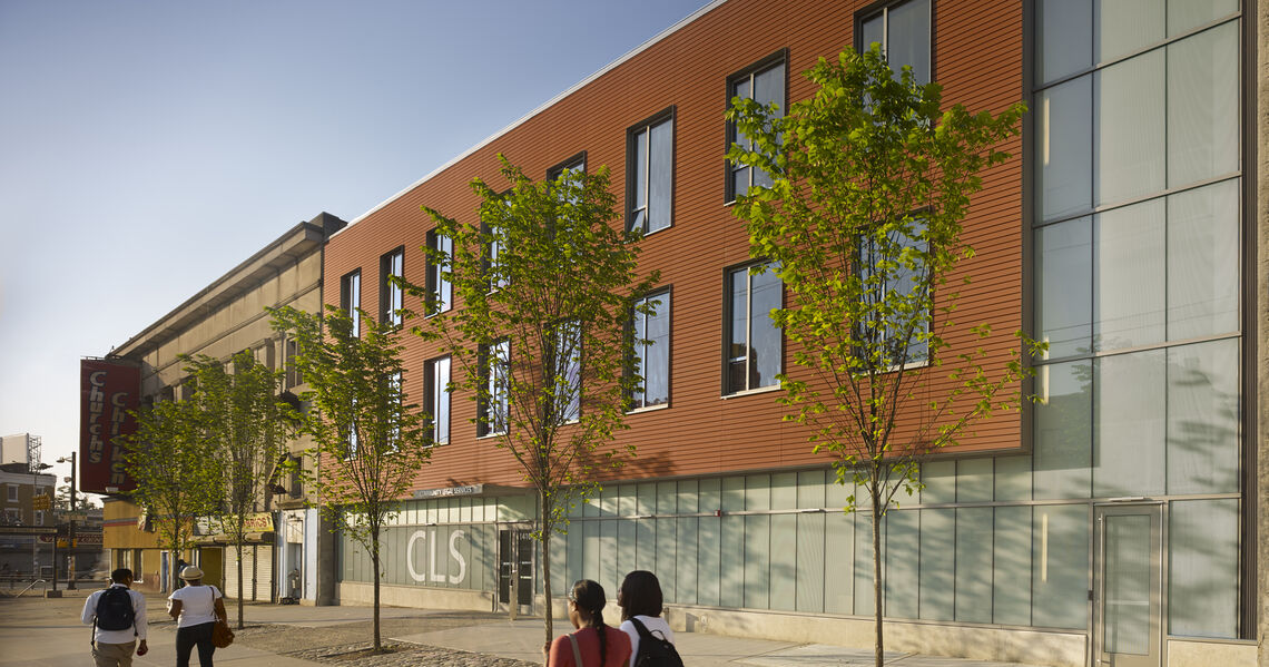 cls exterior 2 with ppl